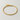 EMILIAZ Box Chain Bracelet with Rectangle Charm – 18K Gold (Men’s)