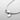 EMILIAZ Minimalist Pendant Necklace – Gold & White Steel, 58cm (Men’s)