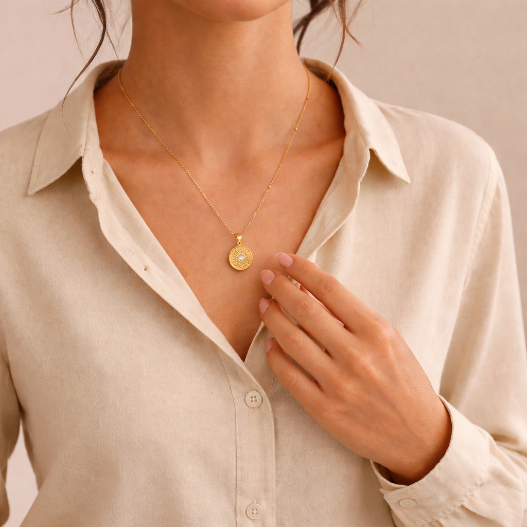 Eclipse Pendant Necklace