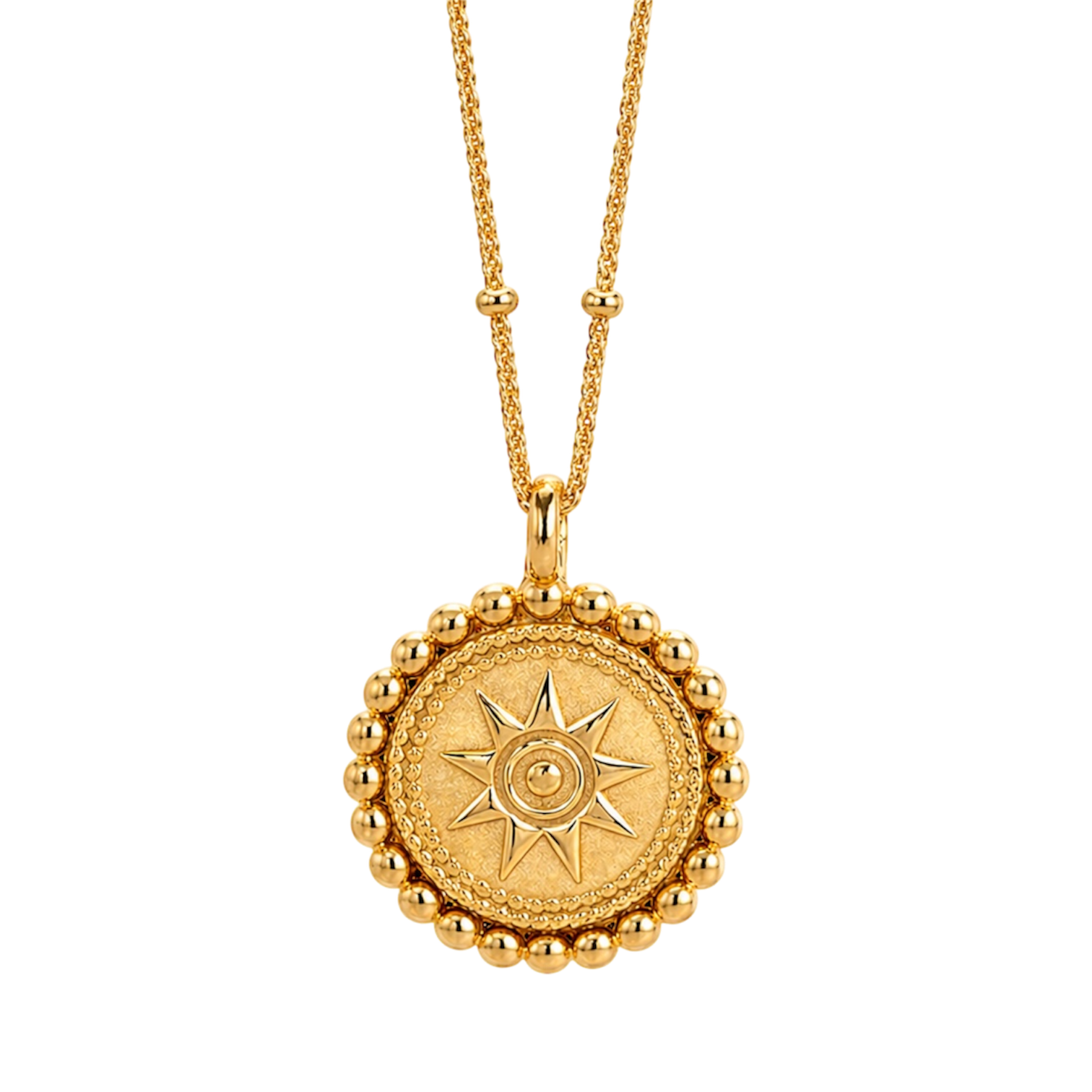 Compass Pendant Necklace