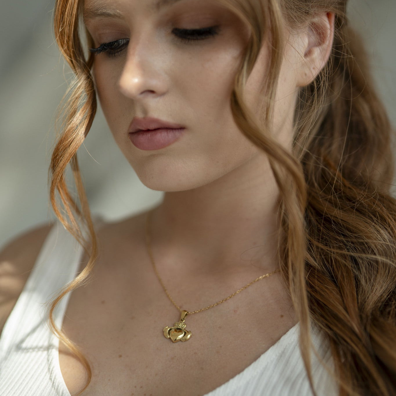 Claddagh Necklace & Claddagh Ring