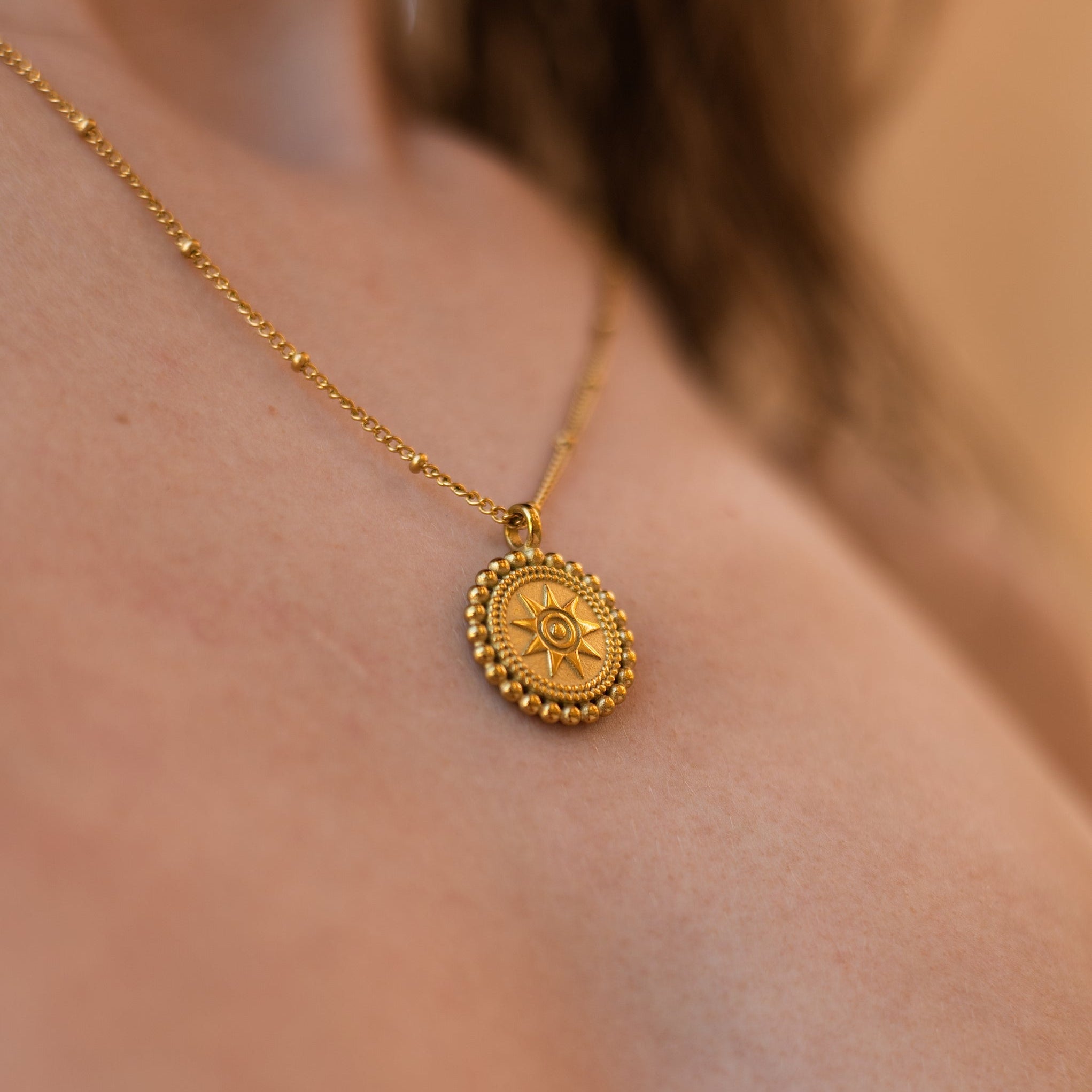Compass Pendant Necklace