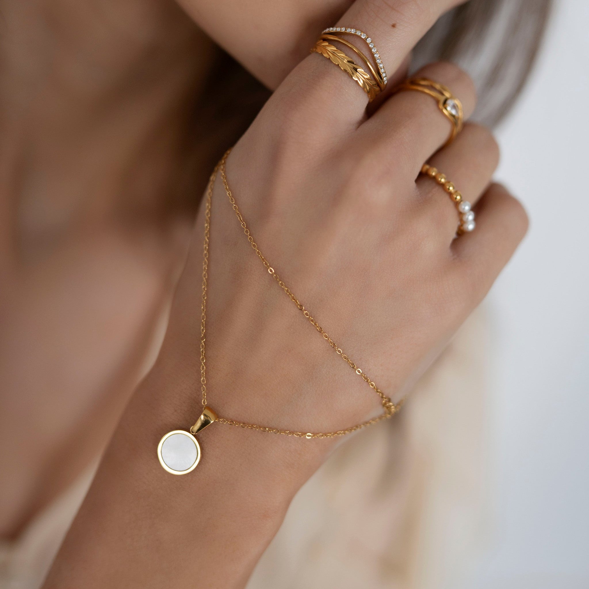 Perlen-Reflexions-Halskette