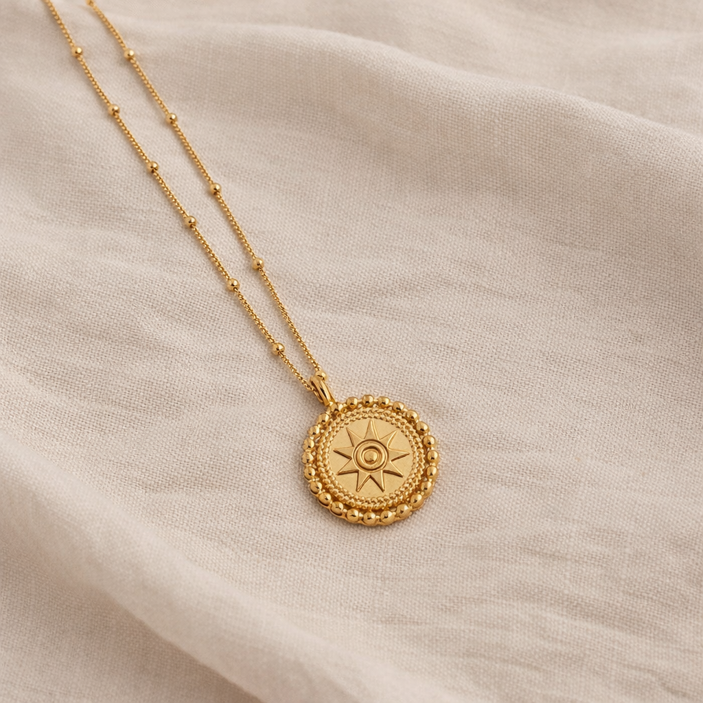 Compass Pendant Necklace